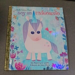 Soy un Unicorno Little Golden Book - Pink & Purple Unicorn
